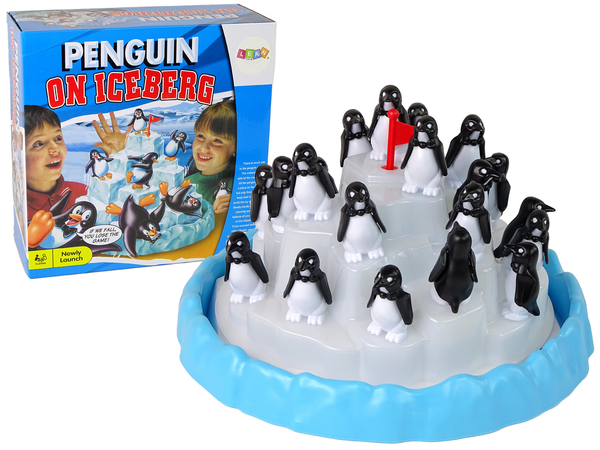 Gra rodzinna Wspinające się Pingwiny na Lodzie
