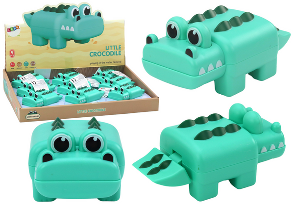 Zabawka Do Kąpieli Krokodylek Nakręcany Zielony