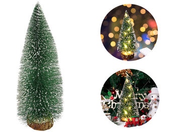 Choinka Dekoracyjna Zielona Lampki Świąteczne Dekoracja Boże Narodzenie 