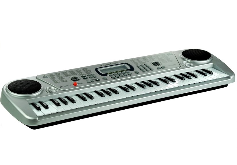 ND24_1272 Keyboard MQ5407 Organy 54 Klawisze LCD Ładowarka