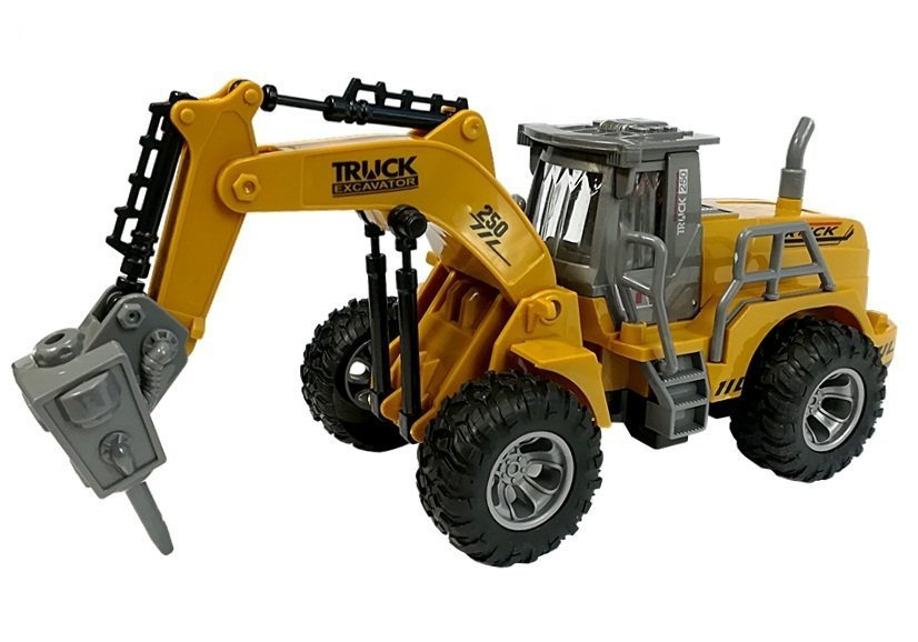 ND24_5775 Zdalnie Sterowana Koparka R/C Młot 27Mhz 1818912677284