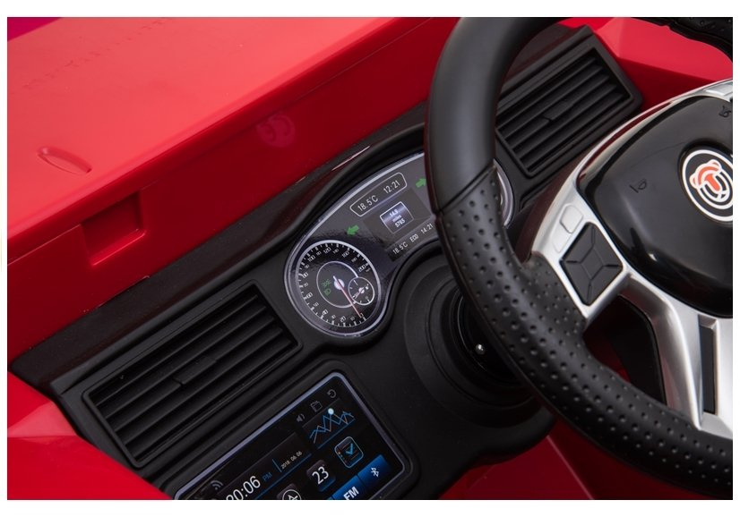 ND24_4095 Pojazd Na Akumulator Wóz Strażacki Czerwony