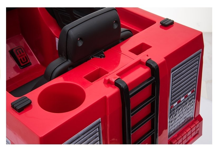 ND24_4095 Pojazd Na Akumulator Wóz Strażacki Czerwony