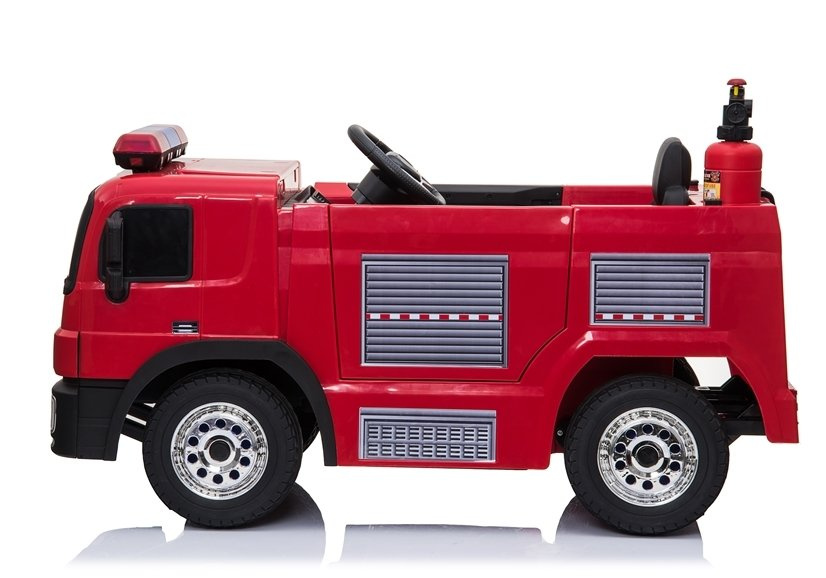 ND24_4095 Pojazd Na Akumulator Wóz Strażacki Czerwony