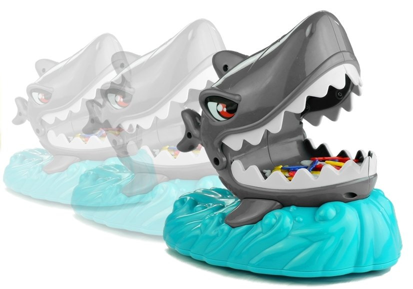 ND24_3676 Gra Crazy Shark Rekin Rybki Karty Szalo