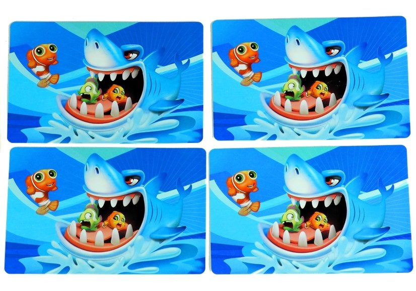 ND24_3676 Gra Crazy Shark Rekin Rybki Karty Szalo