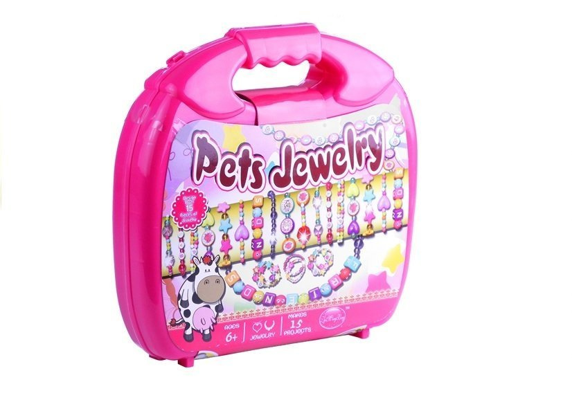 ND24_3386 Zestaw Do Tworzenia Bransoletek DIY w Walizce