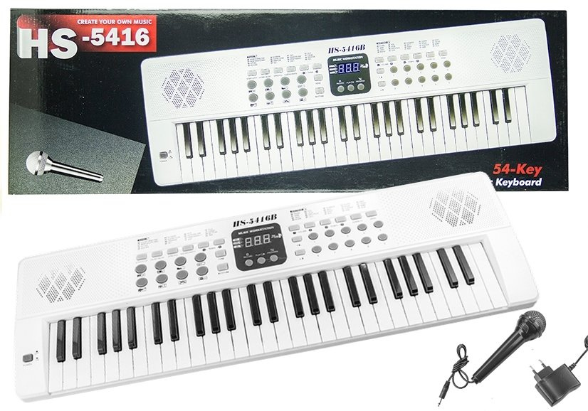 ND24_1277 KEYBOARD ORGANY HS5416 54 KLAWISZE