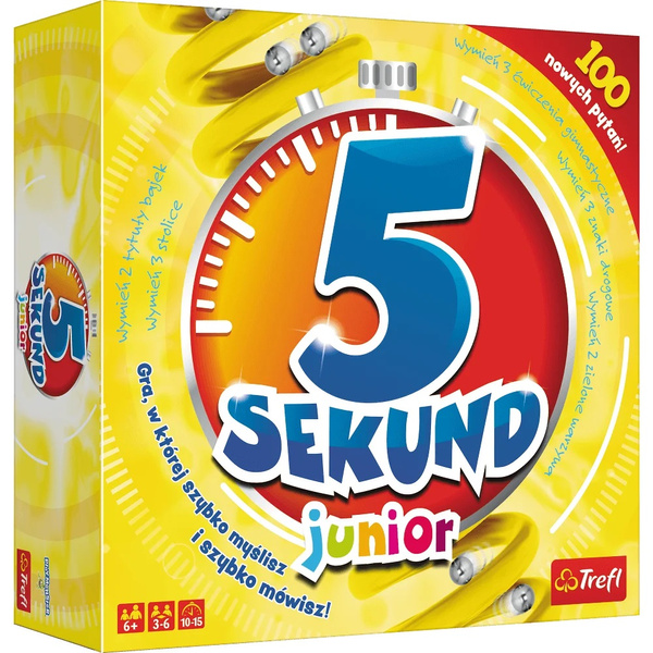 Gra rodzinna 5 sekund Junior Trefl 01779