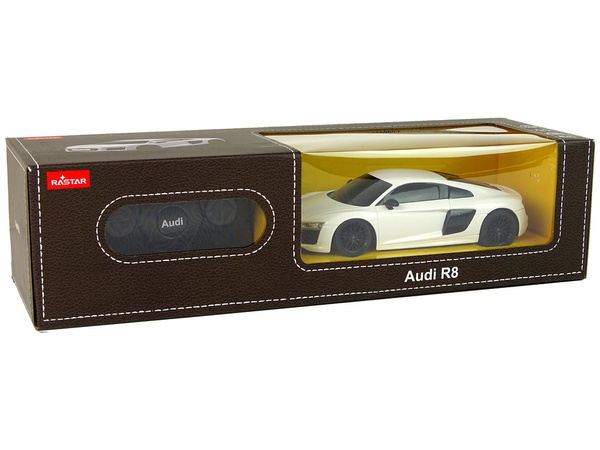 Auto R/C Audi R8 1:24 Rastar Białe   