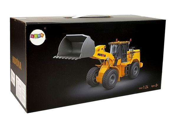 Buldożer Koparka Zdalnie Sterowany  2.4G 1:24 Huina Ruchoma Łyżka