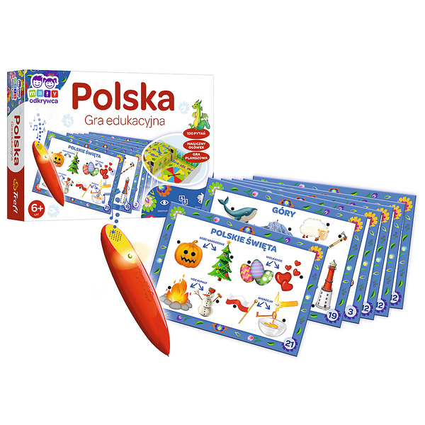 Gra Edukacyjna Magiczny ołówek Polska Trefl 02114