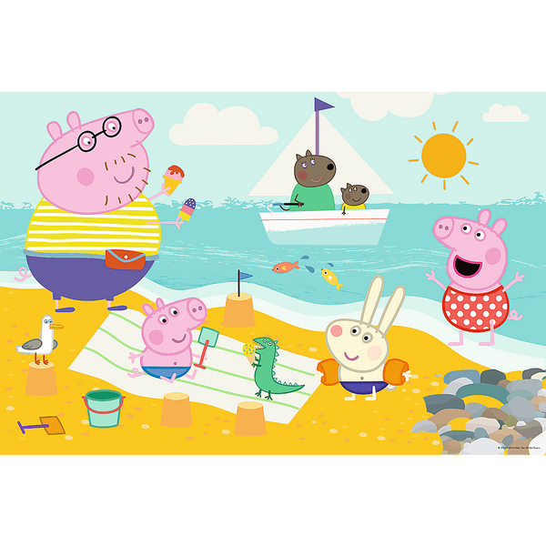 41010 "24 SUPER MAXI - Radosny dzień Peppy" / Peppa Pig FSC Mix 70% 41010