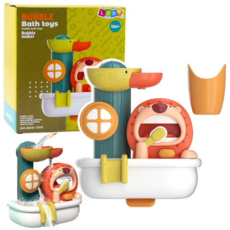 Zabawka Do Kąpieli Maszynka Do Robienia Piany Lew Kaczka