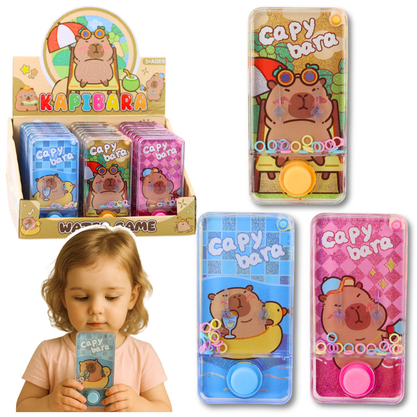 Gra Zręcznościowa Wodna Kapibara Kółeczka Mix kolor 12,5 cm 