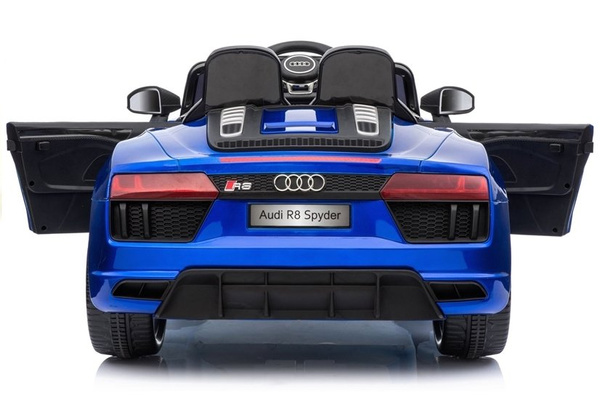 Auto na Akumulator Audi R8 Spyder Niebieskie Lakierowane