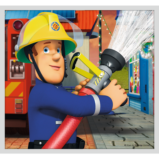 Puzzle - 10w1 - Poznaj ekipę ratunkową Sama / Prism AandD Fireman Sam 90382