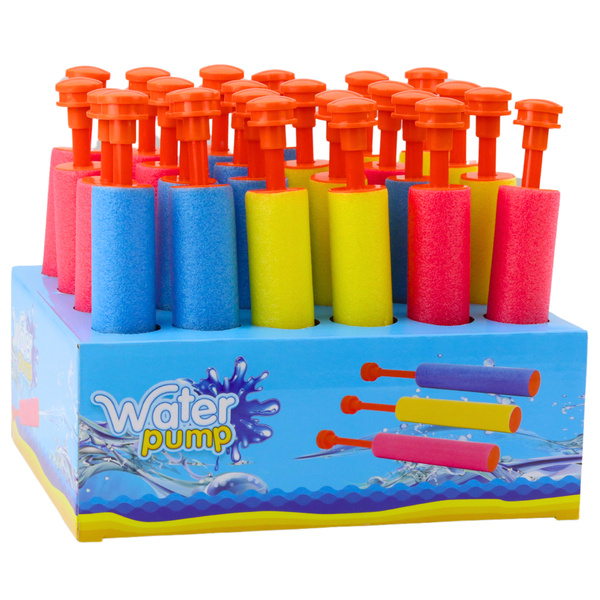 Mała Piankowa Broń Pistolet Na Wodę Pałka Strzykawka 20,5cm 