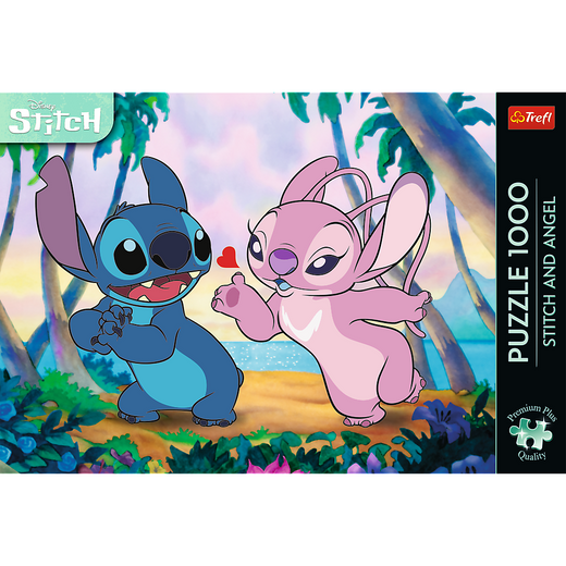 Puzzle - 1000 Premium Plus - Stitch and Angel Trefl 12079