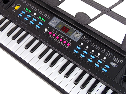 Keyboard MQ-6112 Mikrofon Uchwyt Na Nuty 61 Klawiszy