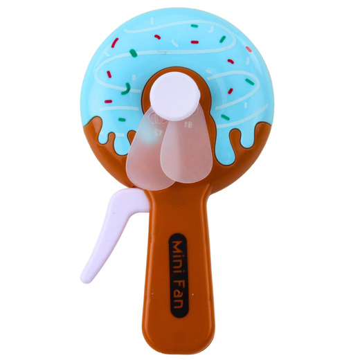 Wentylator Ręczny Mini Wiatraczek Pączek Donut Dla Dzieci  4 Wzory