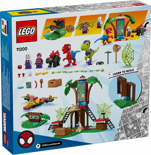 LEGO 11200 SPIDAY Bitwa Spidey’ego i Gobby’ego przy domku na drzewie