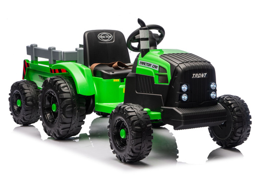 Traktor Na Akumulator CH9959B Z Przyczepą Jasno Zielony 24V