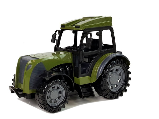  Zielony Traktor z Przyczepą Cysterna Na Mleko Zdalnie Sterowany 2.4G 