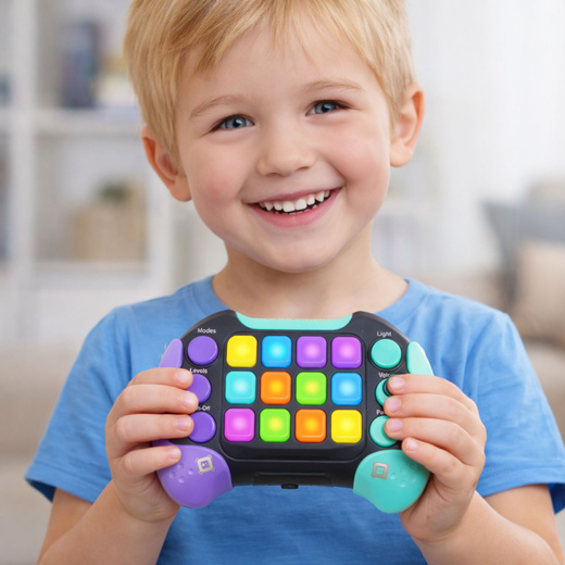 Gra Konsola Elektroniczna Zręcznościowa Edukacyjna 11 Gier Trybów 