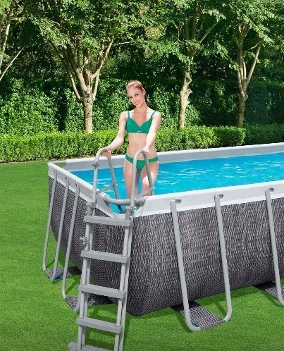 Basen Ogrodowy Stelażowy 488 x 244 x 122 cm  Bestway 56996