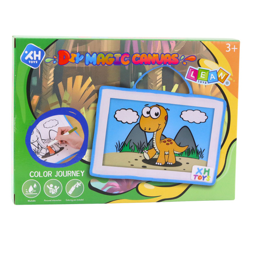 Tablica Do Malowania DIY Magiczna Płótno Pisaki Zmywalne 