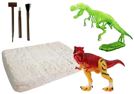 Zestaw Archeologiczny Szkielet Wykopaliska Dinozaur Tyranozaur Rex 