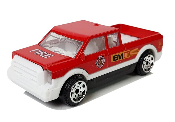 Zestaw Pojazdów Straży Pożarnej Resoraki 1:64 6 Sztuk  