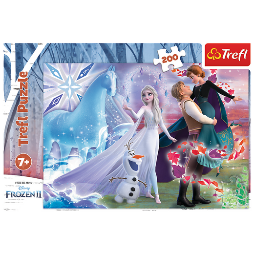 Puzzle - 200 - Magiczny świat sióstr - Kraina Lodu II - Trefl 13265