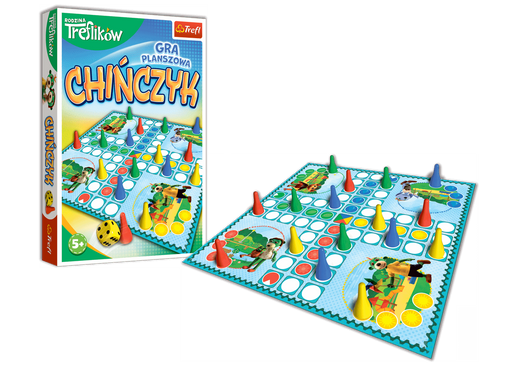 Gra planszowa Chińczyk Rodzina Treflików Trefl 02069