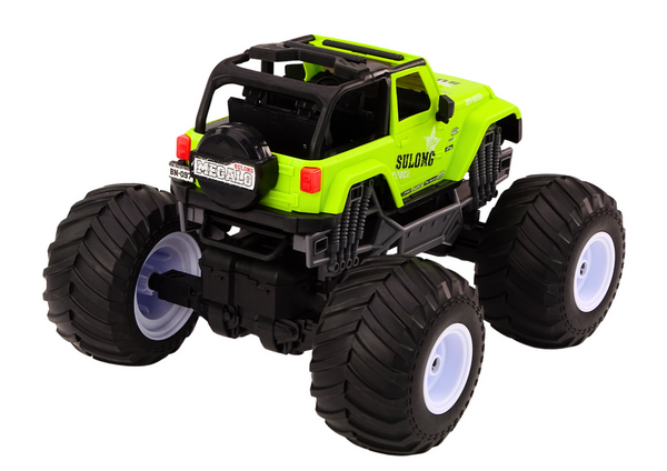 Auto Terenowe Zdalnie Sterowane 2.4G RC 1:12 Zielony 