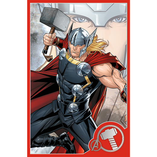 Puzzle - 3x50 - Twój bohater / Disney Marvel The Avengers Trefl 34891