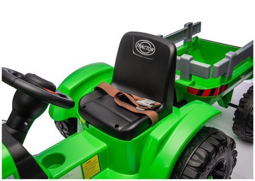 Traktor Na Akumulator CH9959B Z Przyczepą Jasno Zielony 24V