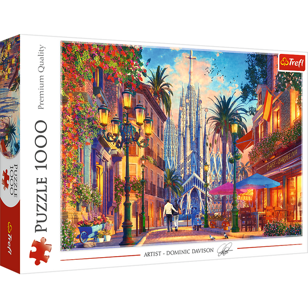 Puzzle - 1000 - Barcelona, Hiszpania 10793