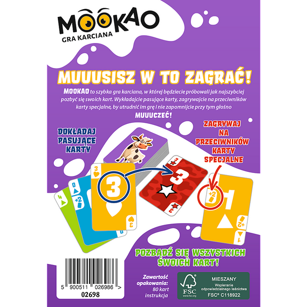 Gra karciana MooKao Trefl 02698