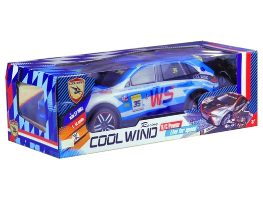 Auto Zdalnie Sterowane Sportowe Pilot R/C Błękitne