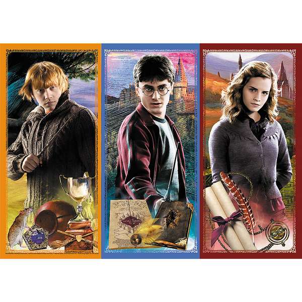 Puzzle - 200 - Harry Potter - W świecie magii i czarów - Trefl 13277