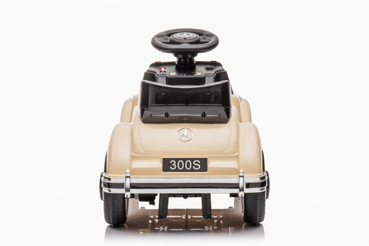 Jeździk Na Akumulator Mercedes 300S Beżowy 