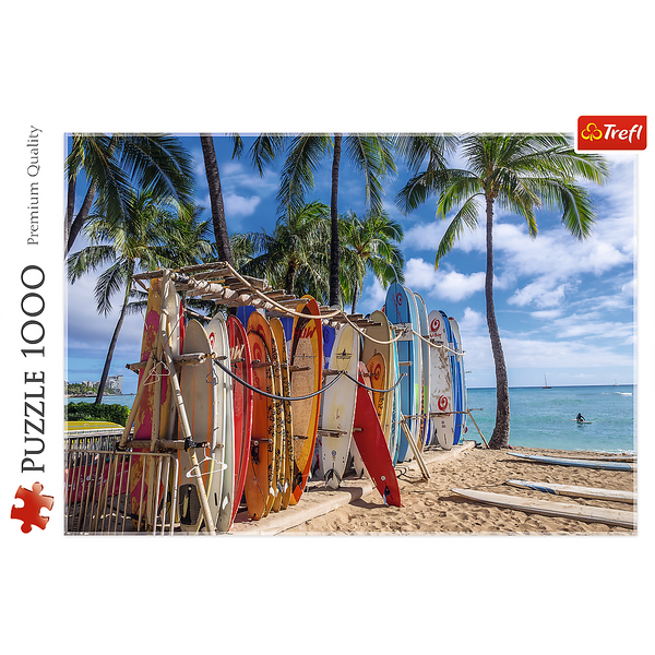 Puzzle - 1000 - Plaża Waikiki, Hawaje 10742