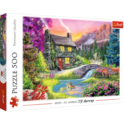 Puzzle - 500 - Górska sielanka - Trefl 37325