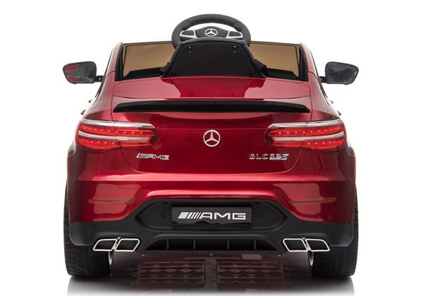 Auto na akumulator Mercedes GLC 63S QLS-5688 Czerwony Lakierowany