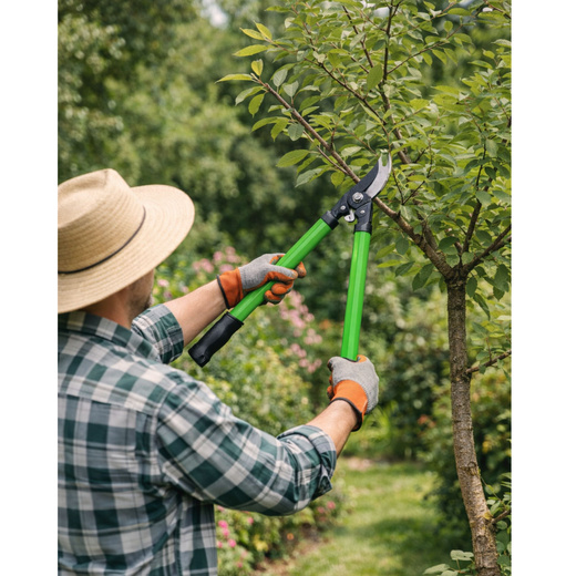Zestaw Sekatorów Ogrodowych Do Gałęzi Żywopłotu Etui 3szt. 