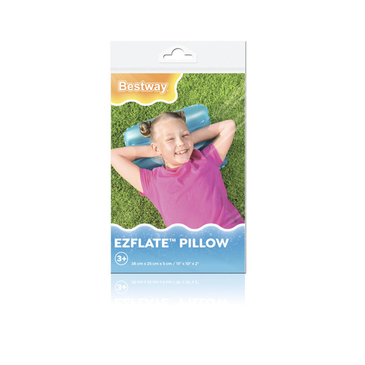 Dmuchana Poduszka 38 x 25 cm Niebieska  Bestway 52127