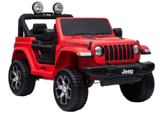 Auto na Akumulator Jeep Rubicon 4x4 Czerwony