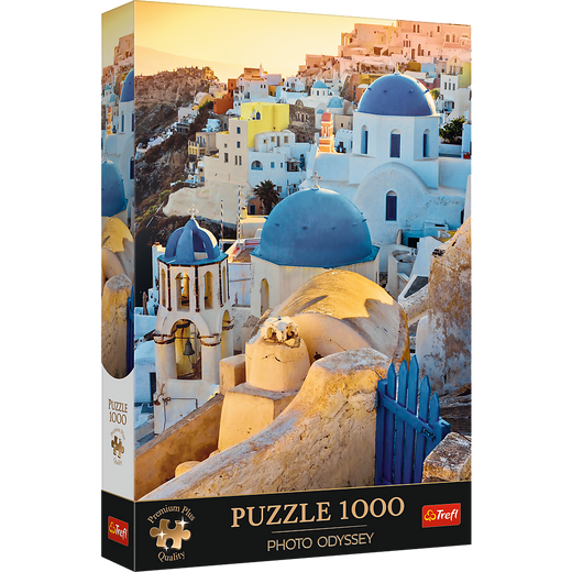 Puzzle - 1000 Premium Plus - Miasteczko Oia - Santorini - Trefl 10853